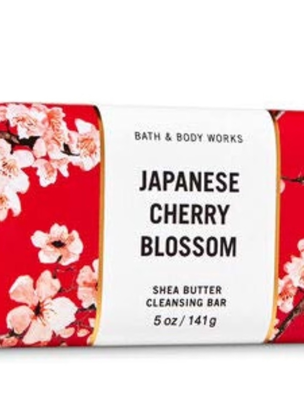 Bath & Body Works Japanese Cherry Blossom Shea Butter Cleansing Bar